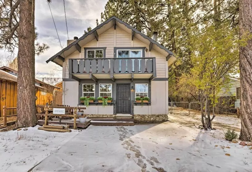 3 Mi To Big Bear Lake & Village: Home W/ Balcony