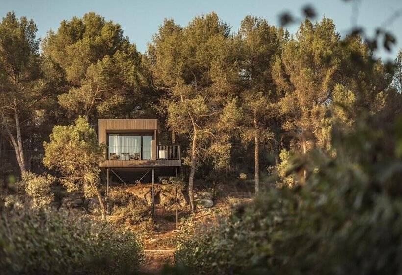 호텔 Les Cabanes De L Oller Del Mas