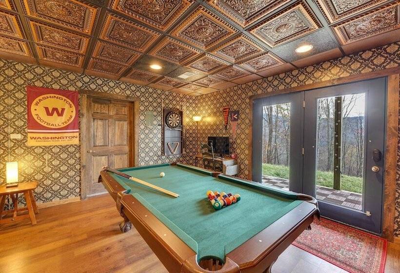 Game Room, Deck + Views: Idyllic Slaty Fork Cabin