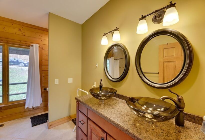 Game Room, Deck + Views: Idyllic Slaty Fork Cabin