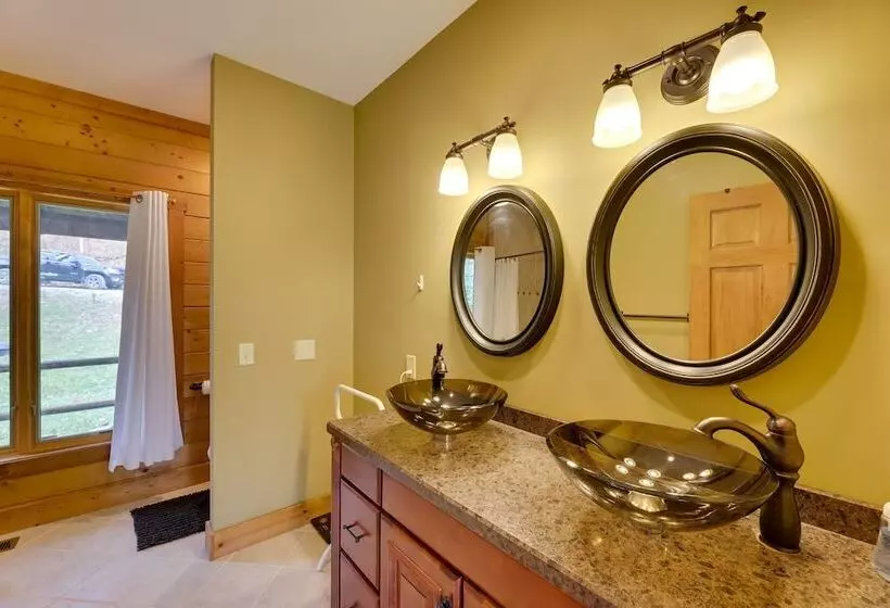 Game Room, Deck + Views: Idyllic Slaty Fork Cabin