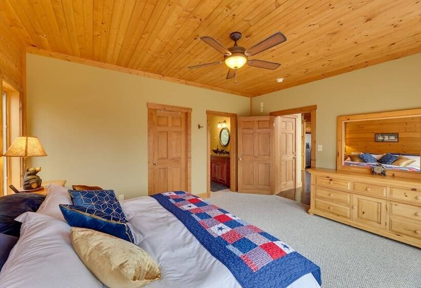 Game Room, Deck + Views: Idyllic Slaty Fork Cabin