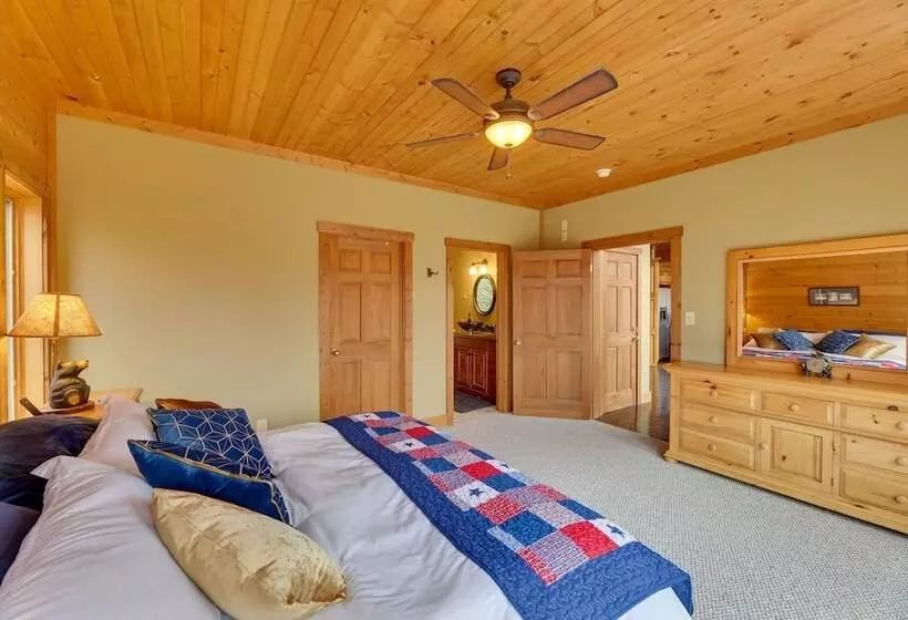 Game Room, Deck + Views: Idyllic Slaty Fork Cabin