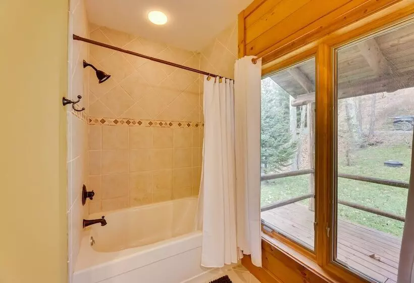 Game Room, Deck + Views: Idyllic Slaty Fork Cabin