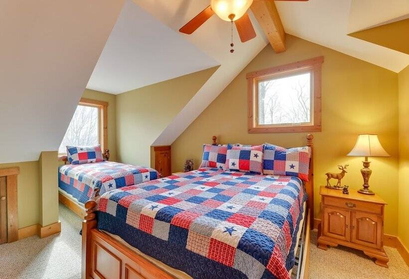 Game Room, Deck + Views: Idyllic Slaty Fork Cabin