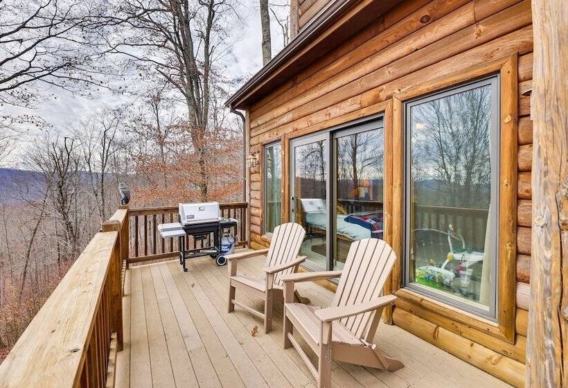 Game Room, Deck + Views: Idyllic Slaty Fork Cabin