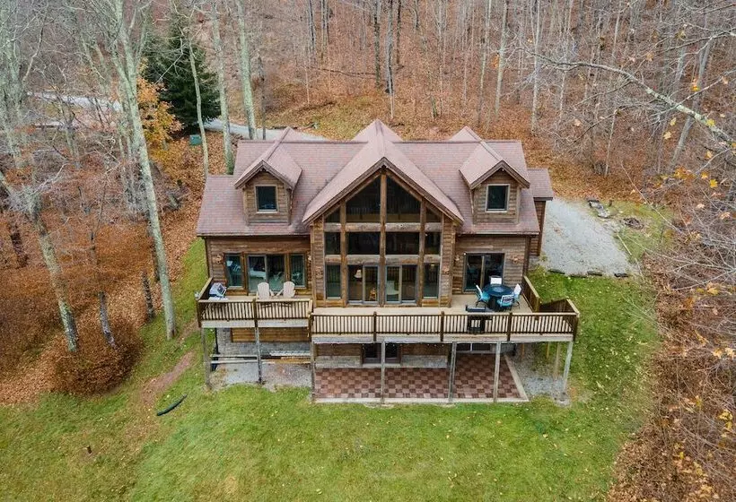 Game Room, Deck + Views: Idyllic Slaty Fork Cabin
