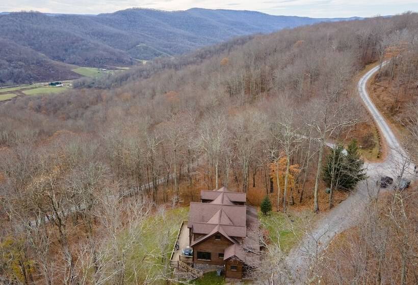 Game Room, Deck + Views: Idyllic Slaty Fork Cabin