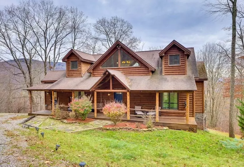 Game Room, Deck + Views: Idyllic Slaty Fork Cabin