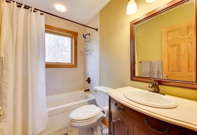 Game Room, Deck + Views: Idyllic Slaty Fork Cabin