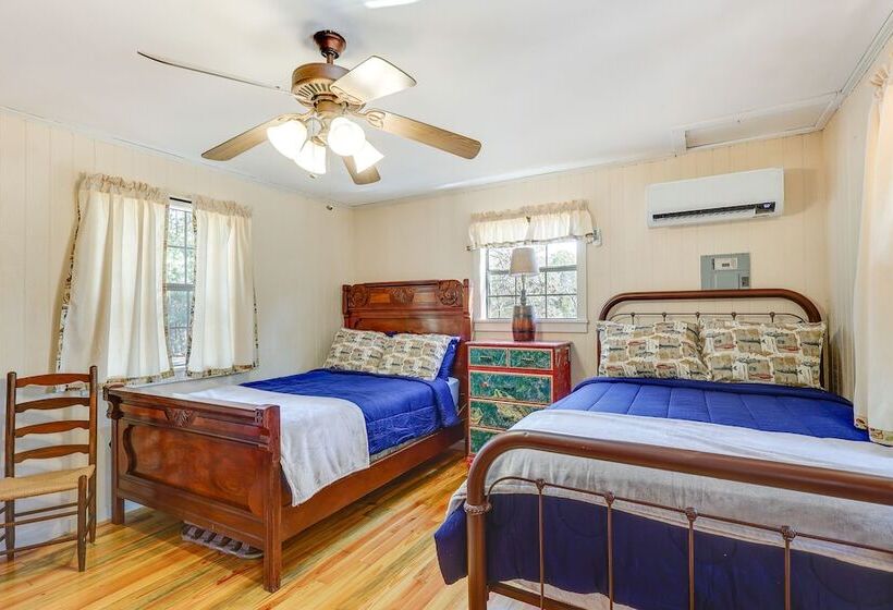 Cozy Oden Oasis W/ On Site Fishing Creek & Deck!