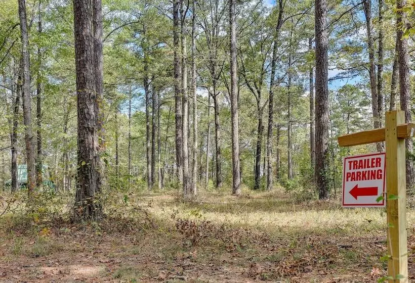 Cozy Oden Oasis W/ On Site Fishing Creek & Deck!