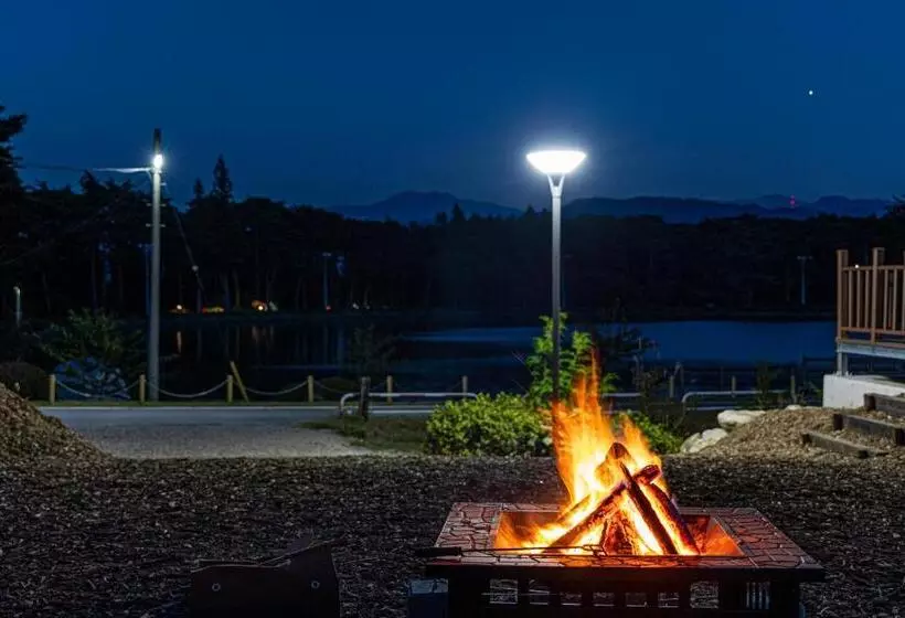 Hotelli The Glamping Plaza アルプスbase