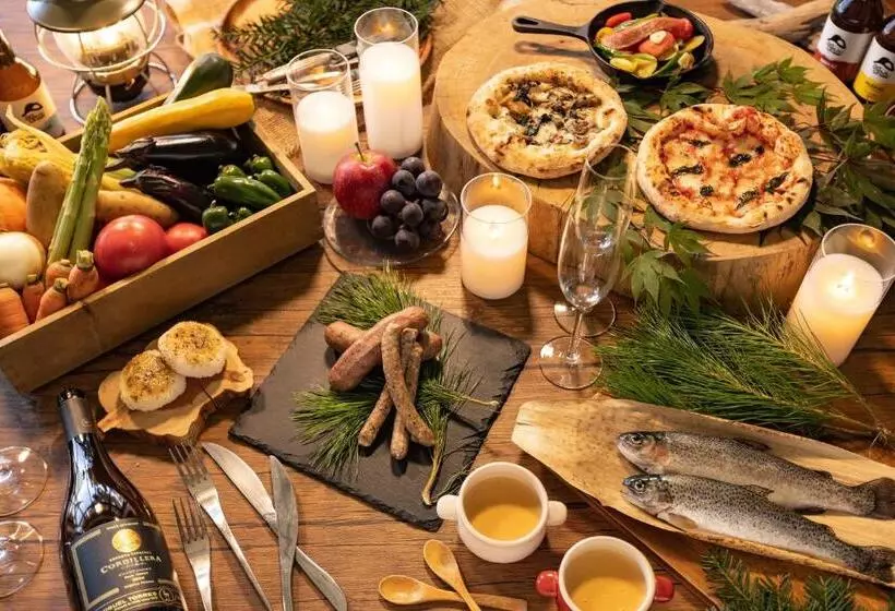 Hotelli The Glamping Plaza アルプスbase