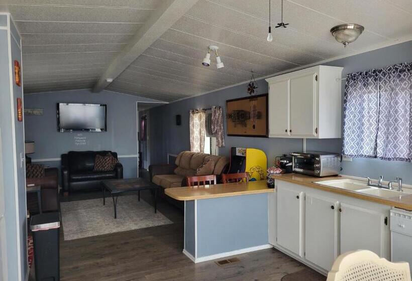 פנסיון Mobilehome To Yourself 2 Rooms 1 Bath