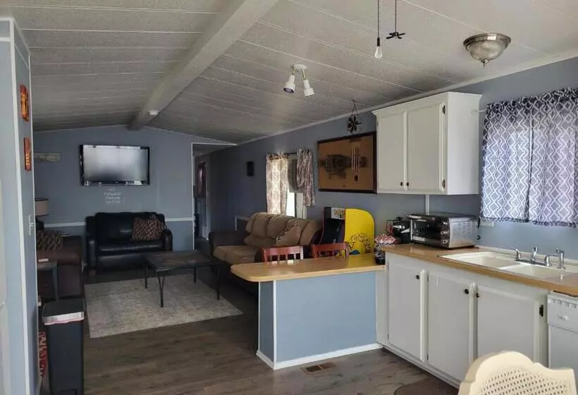 ペンション Mobilehome To Yourself 2 Rooms 1 Bath