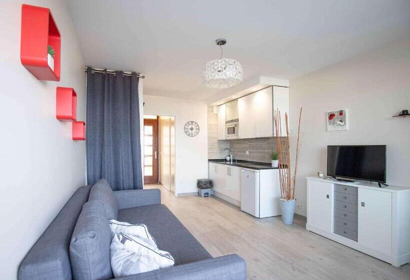 Charmant Studio Moderne En Front De Mer Avec Parking à Hendaye   Fr 1 2 286