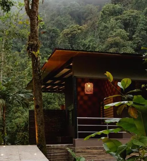 ホテル Mindo Garden Lodge And Wildlife Reserve