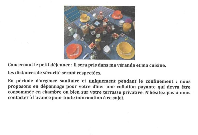 تختخواب و صبحانه Le Mas De Bertagne