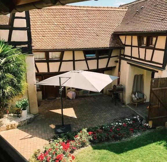 ベッドアンドブレックファースト Maison D Hôtes La Rose D Alsace