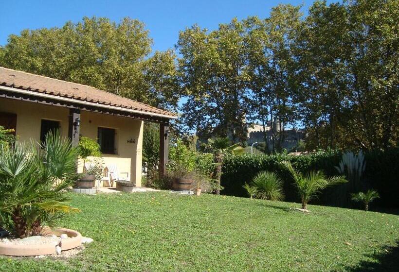 민박 Chambres D Hôtes Les Palmiers De La Cité