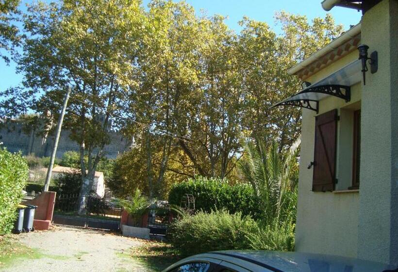 민박 Chambres D Hôtes Les Palmiers De La Cité