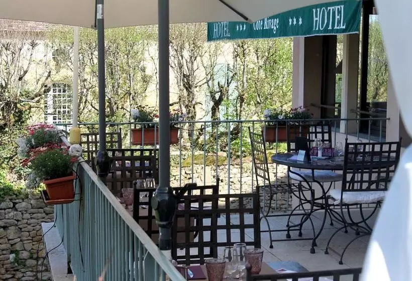ホテル Hôtel Restaurant Côté Rivage