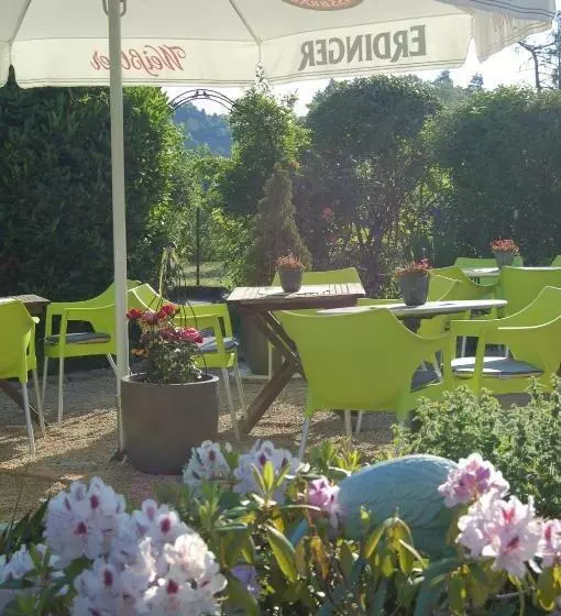ホテル Ferienwohnungen Cafe Maarblick