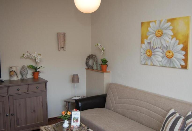 ホテル Ferienwohnungen Cafe Maarblick