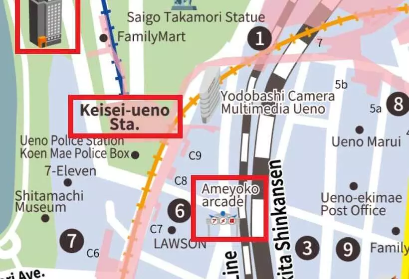 Apa Hotel Keisei Ueno Ekimae