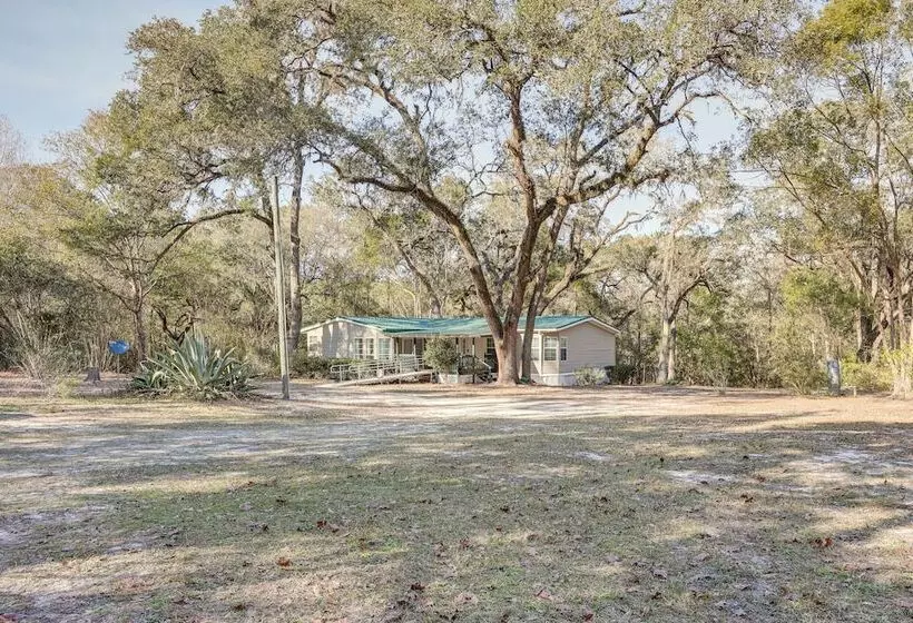 Peaceful Mcalpin Home On 5 Acres W/ Private Deck!