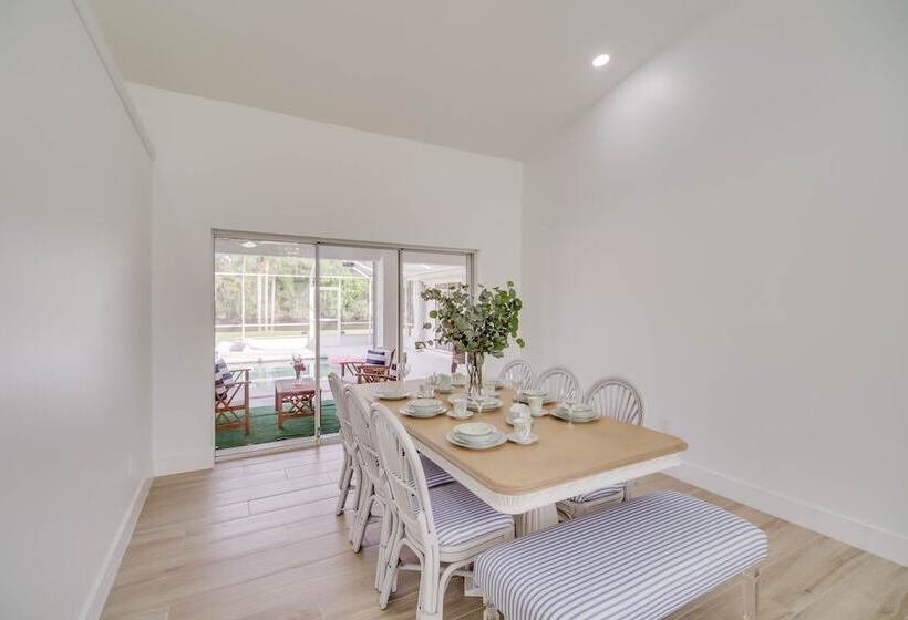 Port St Lucie Canal Front Home W/ Heated Pool!