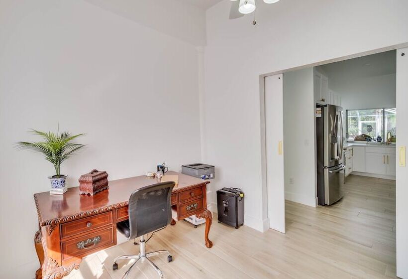 Port St Lucie Canal Front Home W/ Heated Pool!