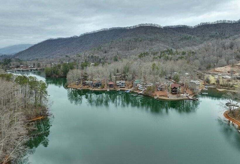 Santeetlah Lake Retreat W/ Dock: Walk To Water!