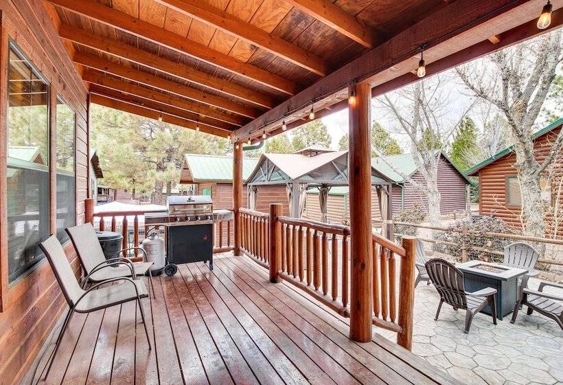 Overgaard Cabin W/ Private Deck, Grill & Fire Pit!