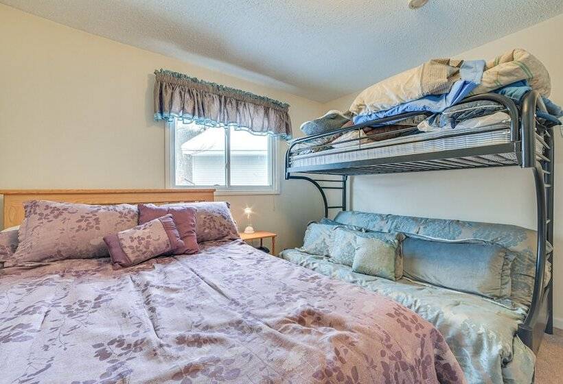 Secluded Mancelona Home W/ Gas Grill!