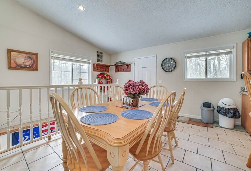 Secluded Mancelona Home W/ Gas Grill!