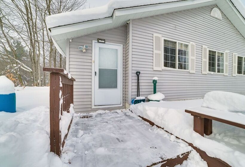 Secluded Mancelona Home W/ Gas Grill!