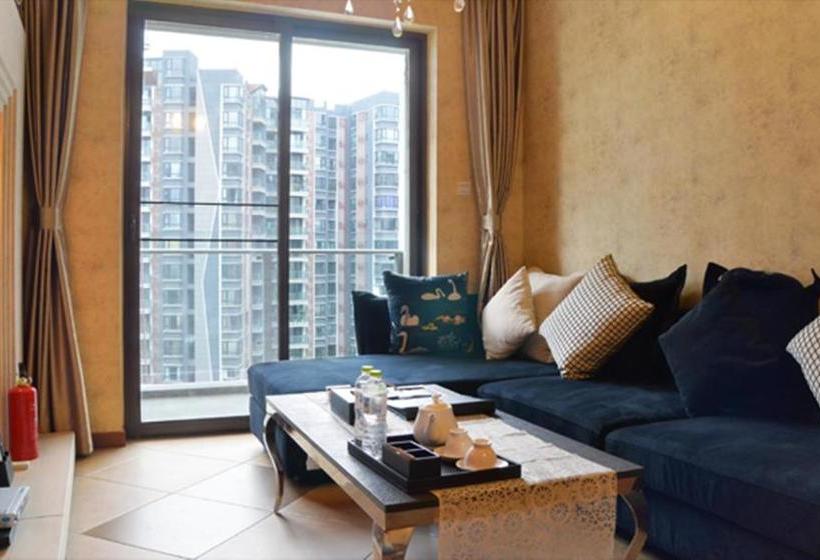 Отель Chengdu Tujia Vacation Rentals Ludao International Community