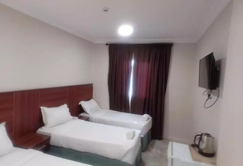 ペンション فندق جديد A New Hotel غرفة في فندق مشي للحرم قريب In Hotel Walk To Alharam