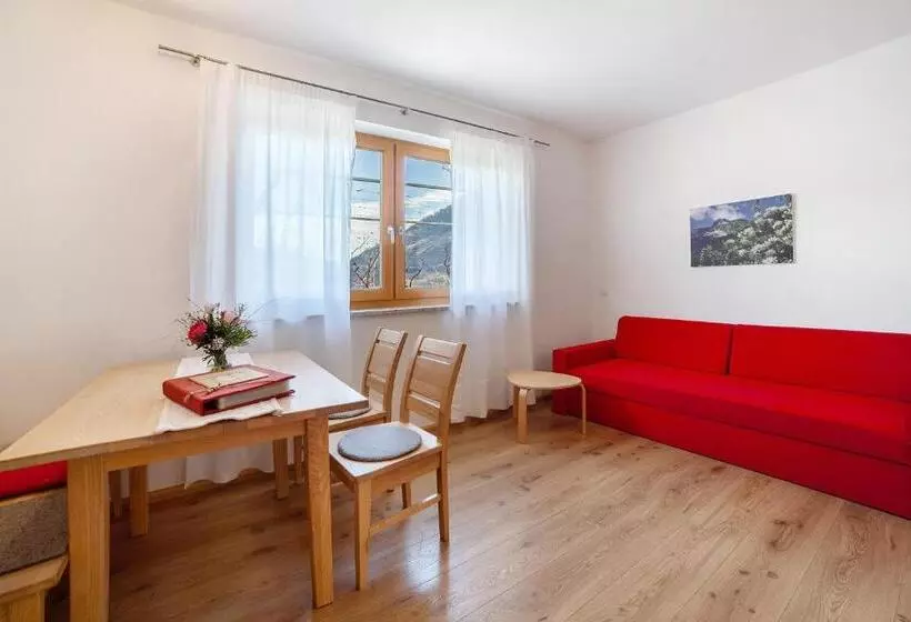 ホテル Fröhlichhof Wohnung Pergola
