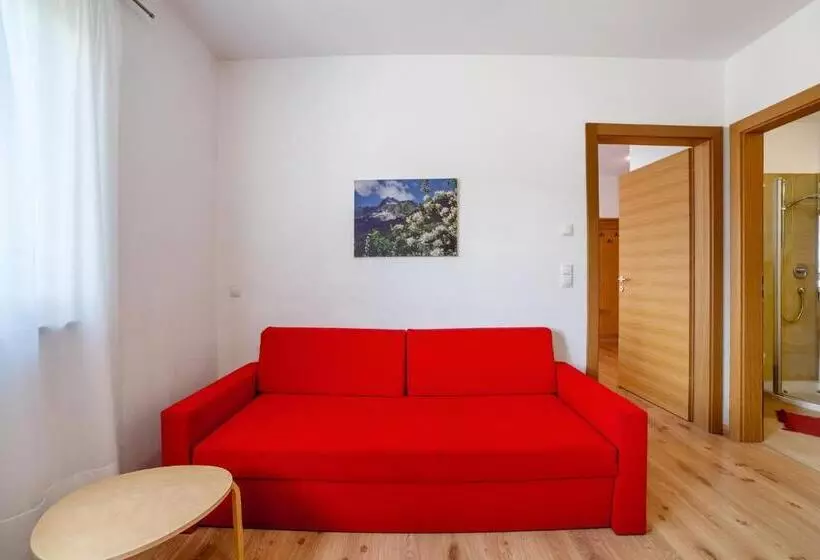 ホテル Fröhlichhof Wohnung Pergola
