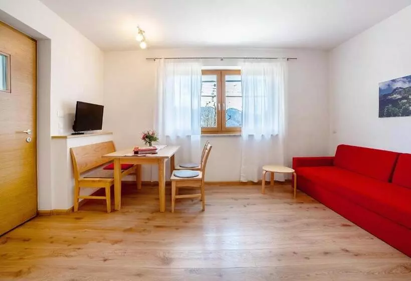 ホテル Fröhlichhof Wohnung Pergola