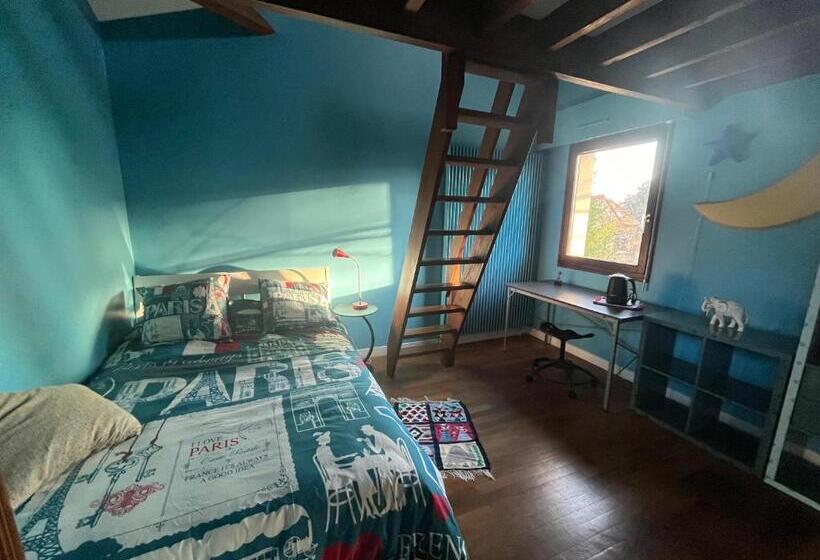 تختخواب و صبحانه Chambre D Hôtes Jeux Olympiques Dans Villa à Verrieres Le Buisson