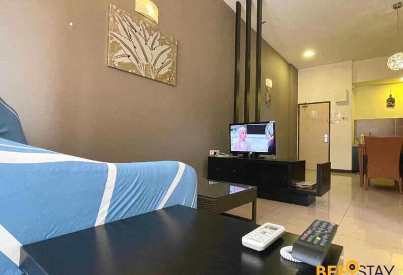 هتل Melaka Family Holiday Homestay Resort Suite Waterpark Pool Free Tickets Malacca Bukit Katil
