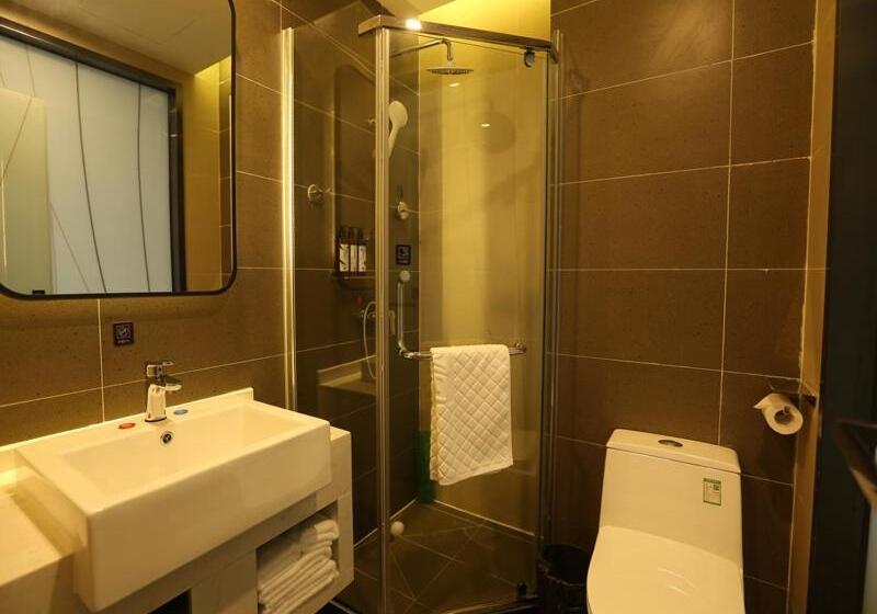 هتل Thank Inn Chain Beijing Fanshan Chengguan Town Fangshan Red Scarf Park