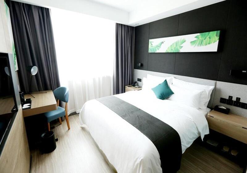 هتل Thank Inn Chain Beijing Fanshan Chengguan Town Fangshan Red Scarf Park