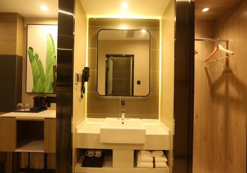 هتل Thank Inn Chain Beijing Fanshan Chengguan Town Fangshan Red Scarf Park