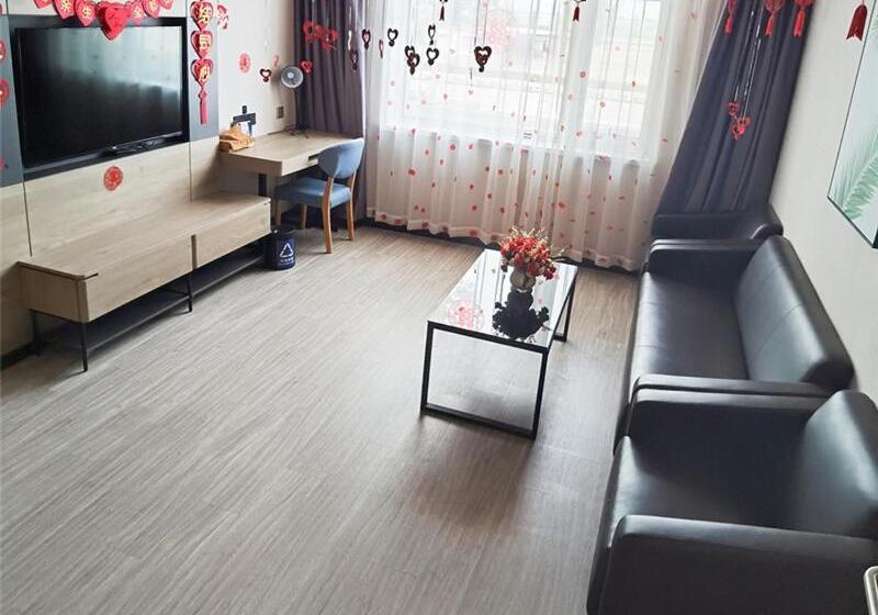 هتل Thank Inn Chain Beijing Fanshan Chengguan Town Fangshan Red Scarf Park