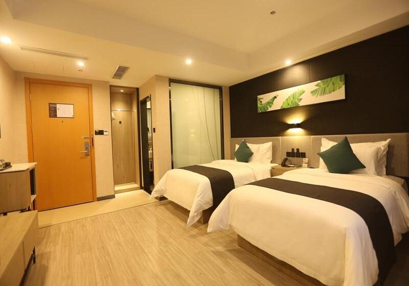 هتل Thank Inn Chain Beijing Fanshan Chengguan Town Fangshan Red Scarf Park